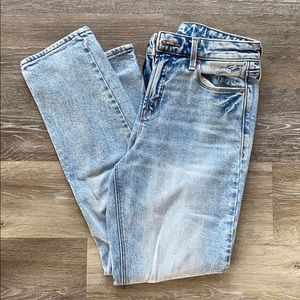 Old navy high rise power straight size 6 jeans